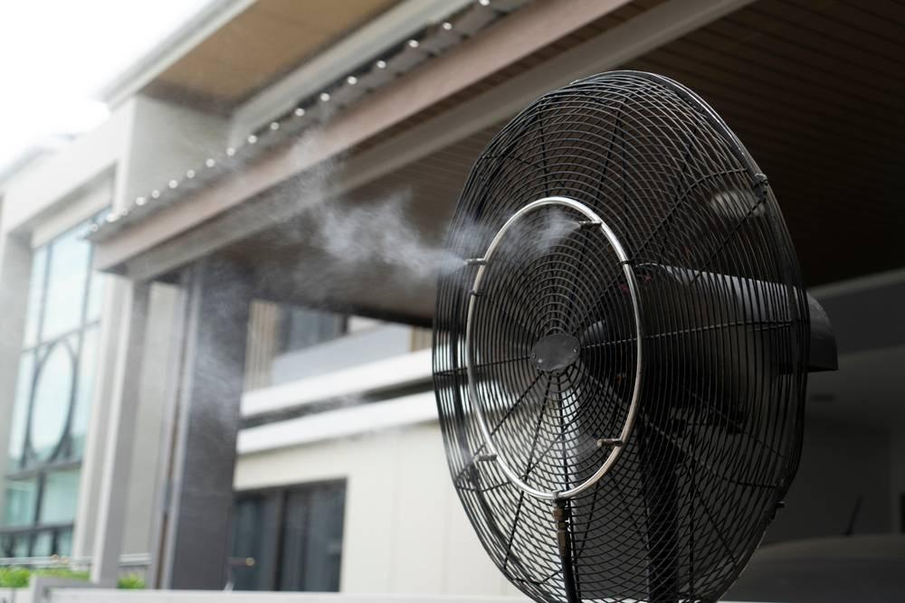 Outdoor Misting Fan