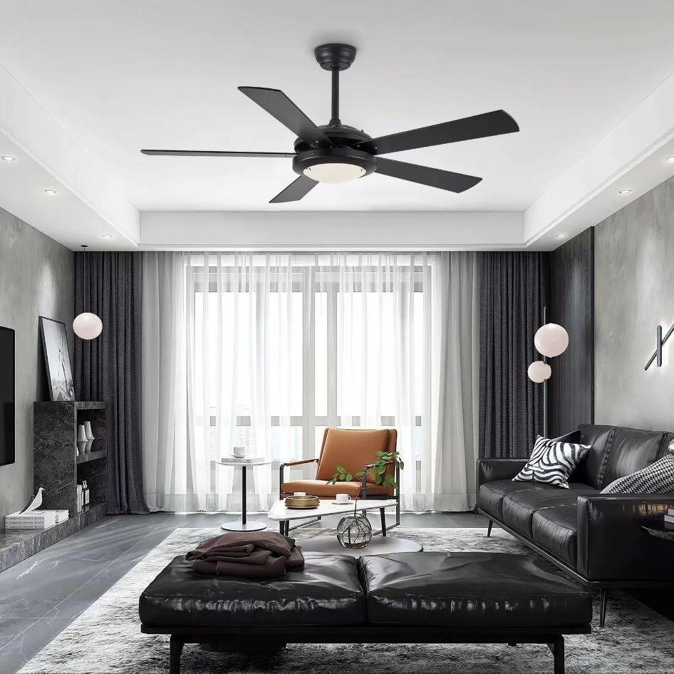 contemporary ceiling fans with lights